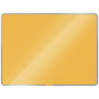 LEITZ Pizarra Cristal Magnética Cosy Amarillo 80x60 cm