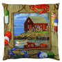 Aberto Design Cojín A12618 de Algodón y Poliéster 43x43 cm Máximo Confort y Estilo