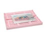 KioKids Caja de Almacenaje Plegable Rosa 40x30x15 Organizadora Apilable Polipropileno