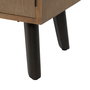 Mueble Recibidor Natural-Negro 90 X 41 X 81 cm