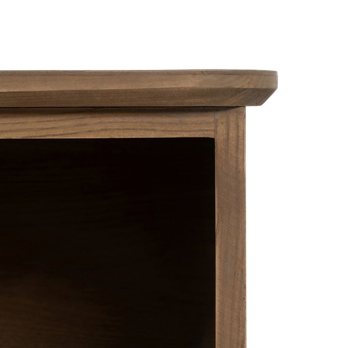 Ixia Mueble Recibidor Natural-Negro 90 x 41 x 81 cm