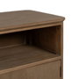 Ixia Mueble Recibidor Natural-Negro 90 x 41 x 81 cm