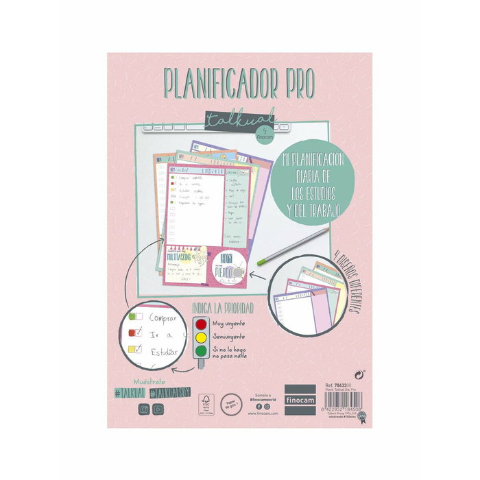 FINOCAM Planificador Talkual Diario Pro A5