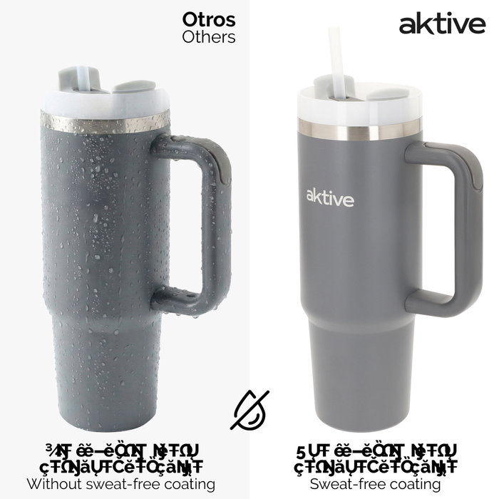 AKTIVE-VASO TERMICO ACERO INOX