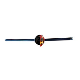 Flower Kit Deshollinador Mecánico 4 x Varilla 1.40 m + Erizo Acero 250 mm para Estufas y Chimeneas