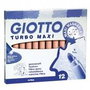 Giotto Turbo Maxi Rotuladores Azul Cielo Estuche de 12 Unidades