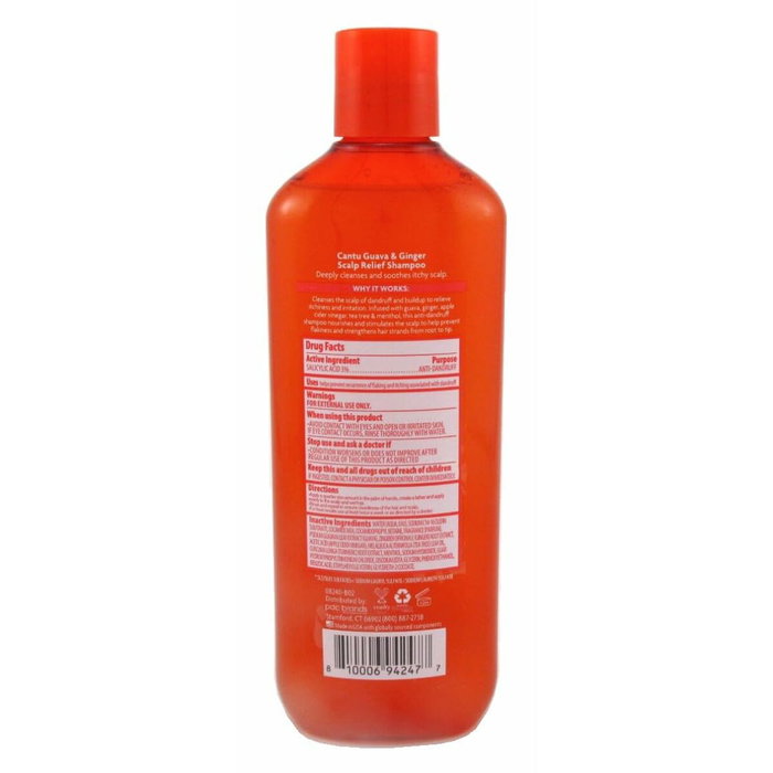 Cantu Guava & Ginger Scalp Relief Shampoo 400 ml Cantu Guava & Ginger Scalp Relief Shampoo 400 ml