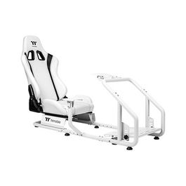Thermaltake GSC-R30-CPASWH-01 Silla Gaming Simulator Cockpit Snow Racing Blanco