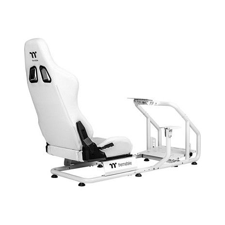 Thermaltake GSC-R30-CPASWH-01 Silla Gaming Simulator Cockpit Snow Racing Blanco