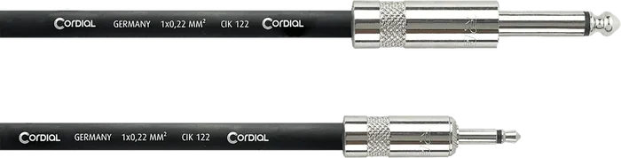 Cordial Latiguillo Mono Jack/Minijack Modular 1 M Cordial