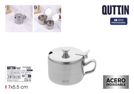 Inde Azucarero Acero 7.3 x 6.6 x 8.7 cm (12 Unidades)