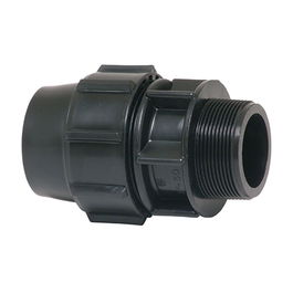 Plasson Enlace Mixto Rosca Macho Polipropileno 25 mm x 3/4 Pulg