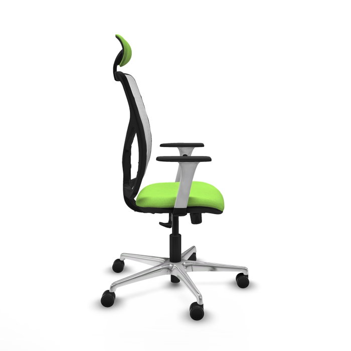 PIQUERAS Y CRESPO Silla de oficina Motilla con mecanismo Sincro, Pistacho y Blanco PIQUERAS Y CRESPO Silla de oficina Motilla con mecanismo Sincro, Pistacho y Blanco