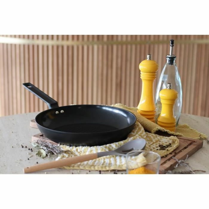 Menastyl Sartén de Aluminio Forjado 28 cm Negro Menastyl Sartén de Aluminio Forjado 28 cm Negro