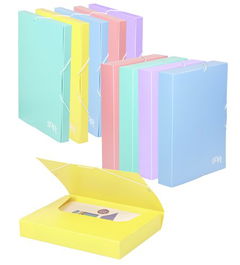 Carpeta De Proyectos Carchivo Soft Pp Fº Gomas 2,5 Cm Surtido (5 Col.) (Set de 10)