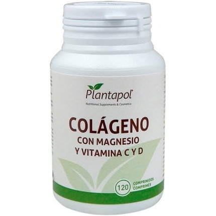PLANTAPOL Colágeno, Magnesio, Vitamina C y Vitamina D 120 comprimidos