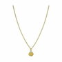 Rosefield Sunray Pendant Necklace with Crystals Dorado