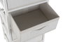 DKD Home Decor Cajonera de Bambú y Paulownia Blanca con 5 Cajones