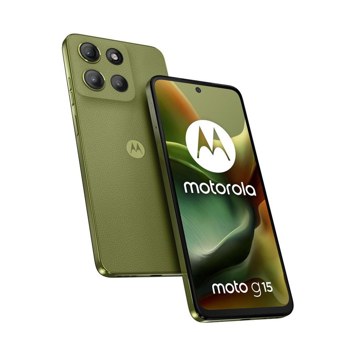 Motorola Moto G15 8GB RAM 128GB Almacenamiento Naranja Pantalla 6.72" Full HD+ 50MP Cámara Dual Batería 5200 mAh