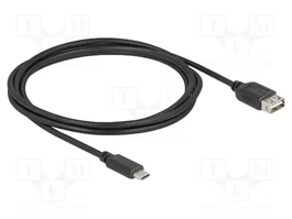 DeLOCK 81537 Cable USB 2.0 con USB Tipo-C™ a USB Tipo-A de 2 m