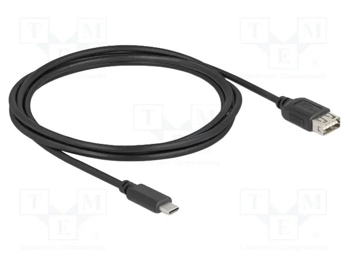 DeLOCK 81537 Cable USB 2.0 con USB Tipo-C™ a USB Tipo-A de 2 m DeLOCK 81537 Cable USB 2.0 con USB Tipo-C™ a USB Tipo-A de 2 m