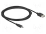 DeLOCK 81537 Cable USB 2.0 con USB Tipo-C™ a USB Tipo-A de 2 m
