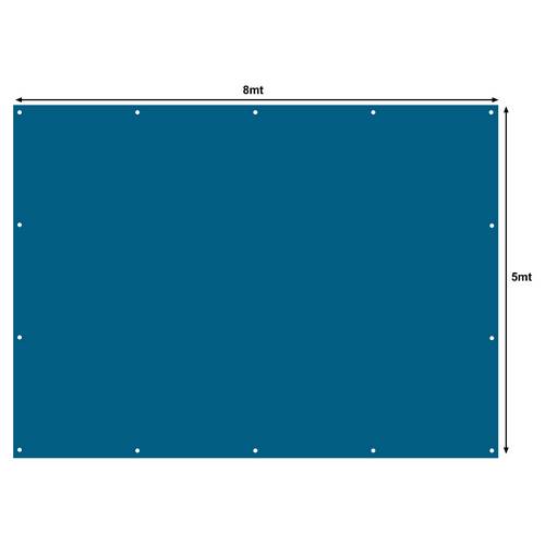Riegolux Toldo Azul Multiuso 5X8 90Grs Riegolux Toldo Azul Multiuso 5X8 90Grs