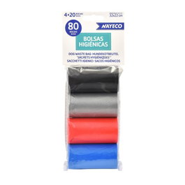 Nayeco Bolsas Higienicas De Colores Pack 4 Rollos