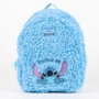 Cerdá Mochila Casual Stitch Disney Borreguillo Azul