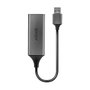 Lindy Convertidor USB 3.0 a Gigabit Ethernet 43298, Plata