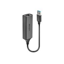 Lindy USB 3.0 Gigabit Ethernet Converter 43298 Plata