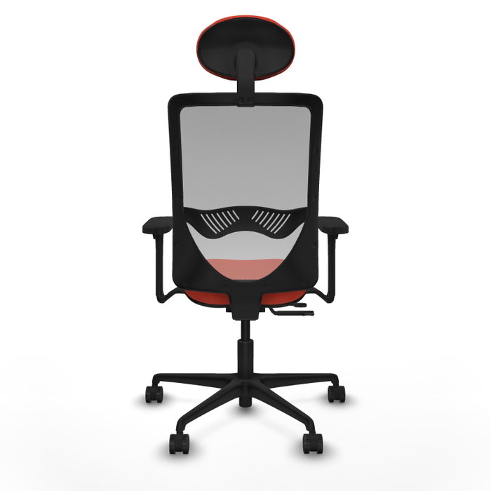 PIQUERAS Y CRESPO Silla de oficina Zulema Naranja oscuro y Gris PIQUERAS Y CRESPO Silla de oficina Zulema Naranja oscuro y Gris
