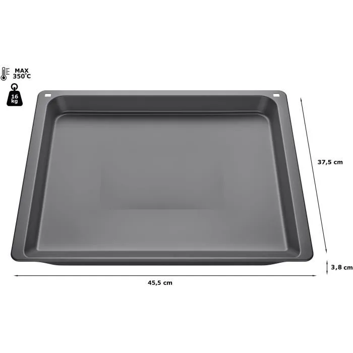 Bosch HEZ632070 Limpiador de hornos profundo, 38 x 45,5 x相对于37,5 cm, esmalte antracita
