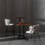 Ixia Silla Pavo Real Beige Tejido-Metal