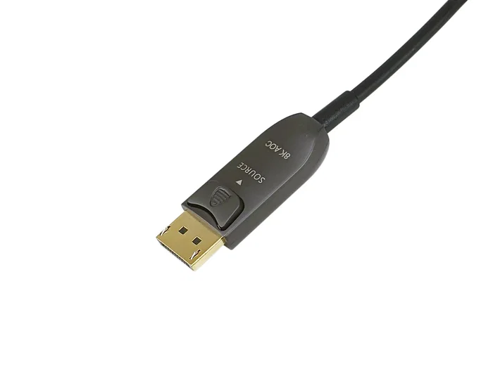 Equip Cable Displayport 1.4 AOC 119443 Macho-Macho 8K 60Hz 4K 120Hz HDR DSC 30 Metros Negro