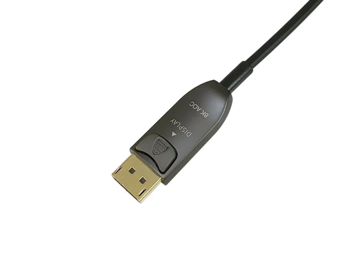 Equip Cable Displayport 1.4 AOC 119443 Macho-Macho 8K 60Hz 4K 120Hz HDR DSC 30 Metros Negro