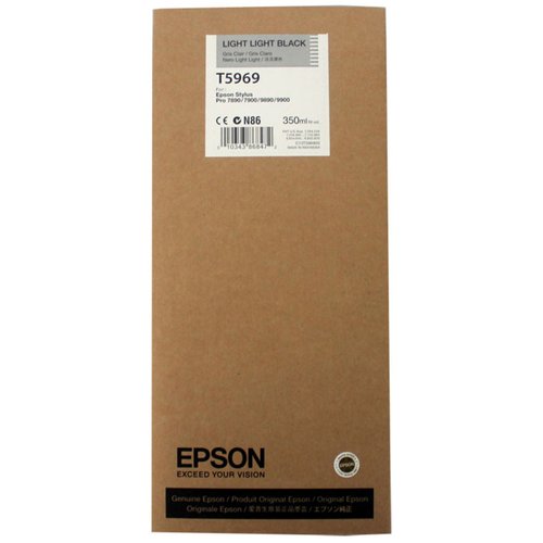 Epson T5969 Cartucho de Tinta Gris Claro 350ml