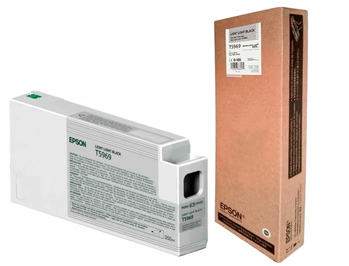 Epson T5969 Cartucho de Tinta Gris Claro 350ml