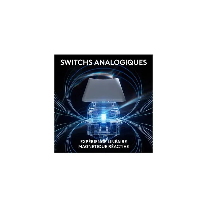 Logitech G G Pro X TKL Teclado para Juegos con Cable, Blanco, AZERTY