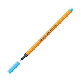 Stabilo Rotulador Point 88 Azul Neón, 10 Unidades