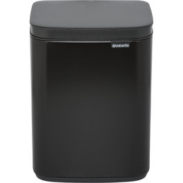Brabantia BO Papelera 4 Litros Negro Mate