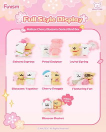 Maltese Minifiguras Cherry Blossoms Series 10 cm Expositor (6)