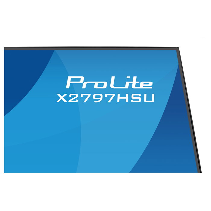 iiyama ProLite X2797HSU-B1 Monitor 27 Pulgadas Full HD IPS 120Hz 4ms FreeSync VESA Negra con Altavoces y USB