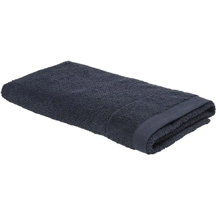 Today TOD3574643536587 Toalla de Baño 70 x 130 cm Algodón Azul Marino Orgánico