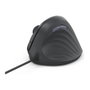Hama ECM-500R Ratón ergonómico vertical con cable, 1800 DPI, 7 botones, Negro