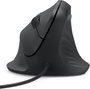 Hama ECM-500 ratón alámbrico ergonómico negro