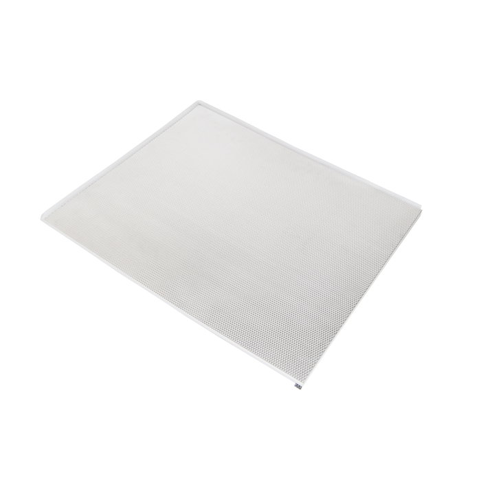 Emuca Protector de fondo para muebles de cocina, tablero 16mm, módulo 600mm, 568x580mm, Plástico y Aluminio, Aluminio natural Emuca Protector de fondo para muebles de cocina, tablero 16mm, módulo 600mm, 568x580mm, Plástico y Aluminio, Aluminio natural