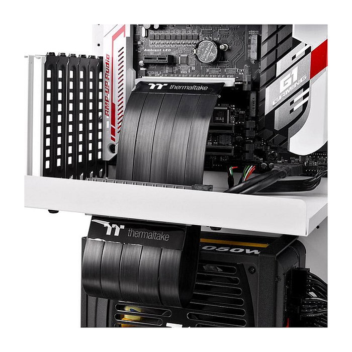 Thermaltake AC 045 CN1OTN C1 Extensor de Cable PCI Express 3.0 300 mm Negro Gris