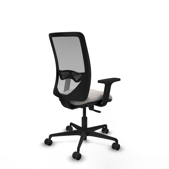 PIQUERAS Y CRESPO Silla de Oficina Zulema Blanco y Gris PIQUERAS Y CRESPO Silla de Oficina Zulema Blanco y Gris