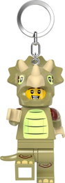 LEGO Llavero Linterna Triceratops Costume Fan